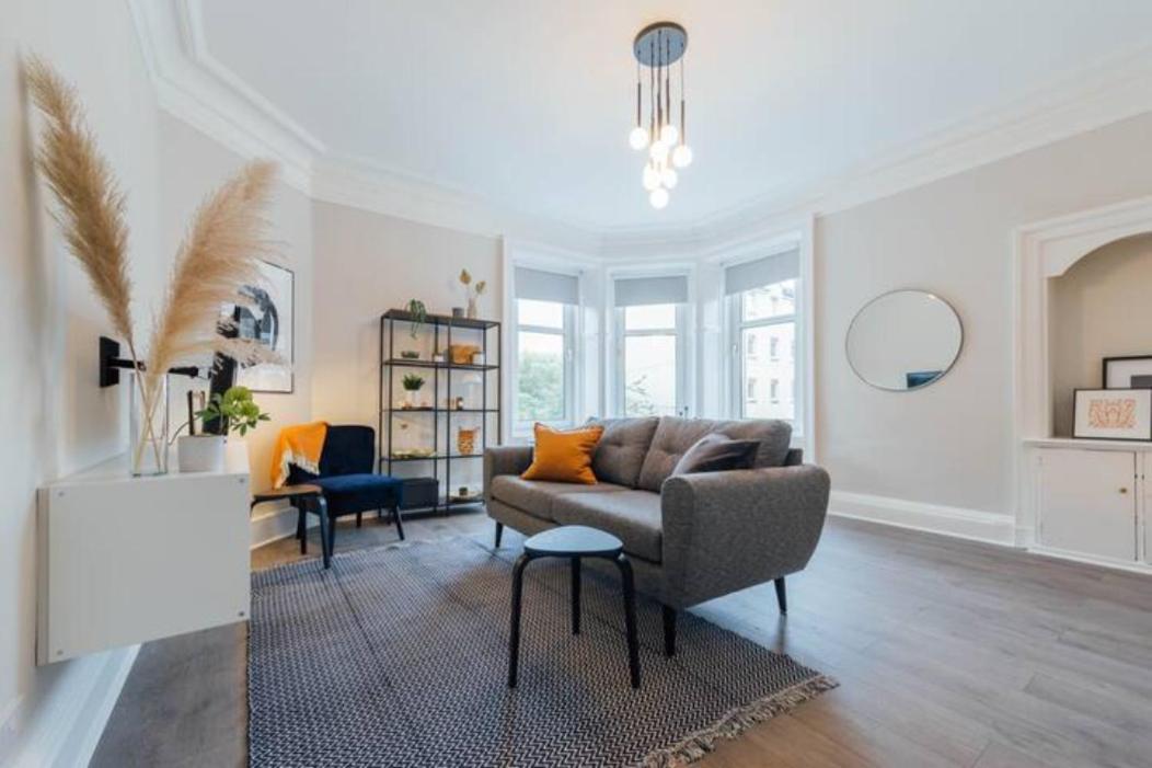 Stylish Stirling Apartment - Free Parking ภายนอก รูปภาพ